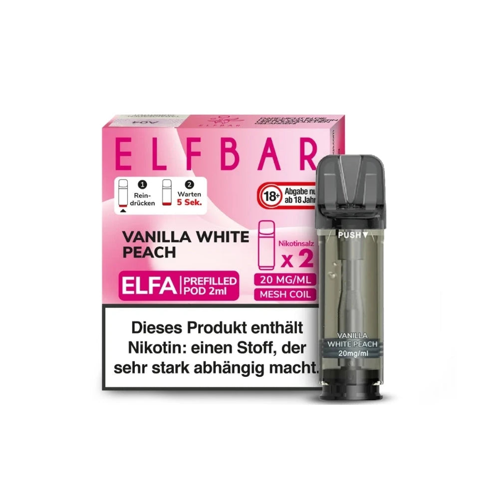 ELFBAR ELFA Pod 2er Pack 20mg/ml - verschiedene Sorten Elfbar